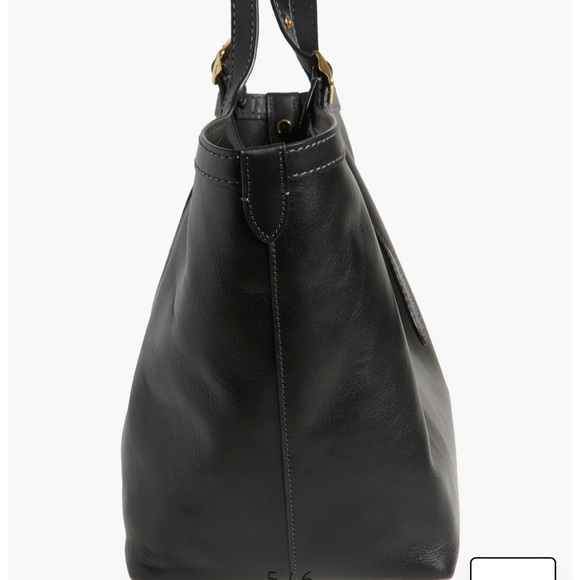 Coach Gramercy Leather Tote Black Leather NWT - Picture 6 of 12